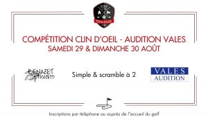 Compétition Clin d'Œil - Audition Vales 2026