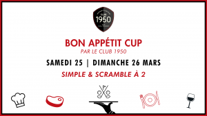 Bon Appétit Cup - Samedi 25 & Dimanche 26 mars