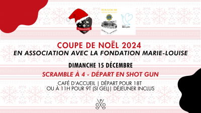 Coupe de Noël 2024 by Marie-Louise - Dimanche 15 décembre