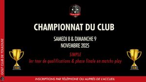 Championnat du Club 2025