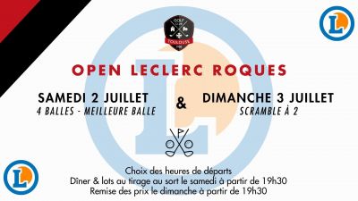 Open Leclerc Roques 2022