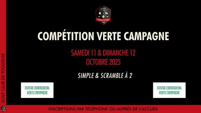 Compétition Verte Campagne 2025