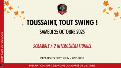 TOUSSAINT, TOUT SWING !