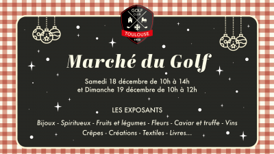 Marché de Noël au Golf Club de Toulouse